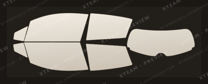 Toyota Yaris — Toyota 야리스 (Yaris) - FOR (수입차)Window Film T 토요타( ) 4DOOR 해치백 (4 Door Hatchback) 2015 2019