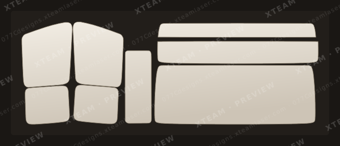 Trucks Or Bus 볼보 (Volvo) — Trucks Or Bus 볼보 (Volvo) - KOR (국산차)Window Film T 트럭 버스( ) FH 전기형 4세대 FH Electric Type 4th Generation 2012 2023