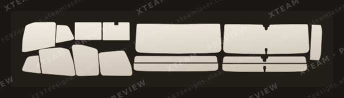 Trucks Or Bus 볼보 (Volvo) — Trucks Or Bus 볼보 (Volvo) - KOR (국산차)Window Film T 트럭 버스( ) FM 460 5세대 FM 460 5th Generation 2020 2023