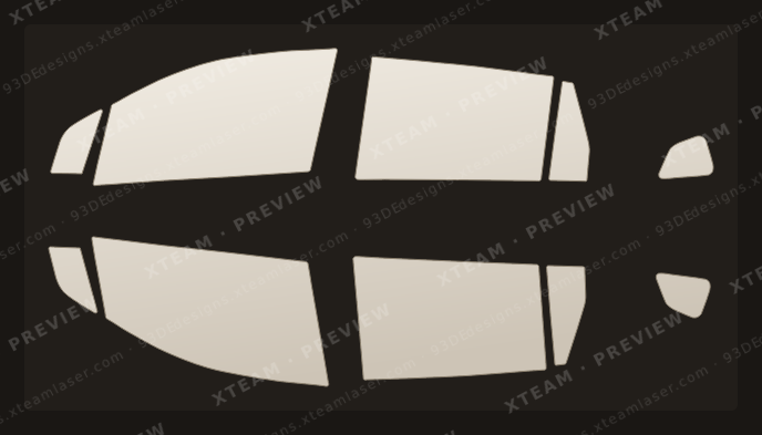 Trumpchi GS4 — Trumpchi GS4 - Window Film T 2016