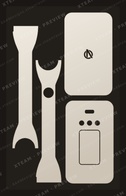 Vaporesso VEPORESSO GEN 200W BOX MOD — Vaporesso VEPORESSO GEN 200W BOX MOD - Skin Full