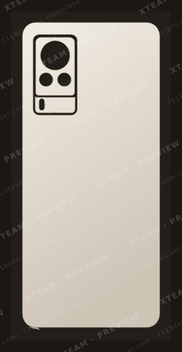 Vivo X60(curved screen edition) — Vivo X60(curved screen edition) - Back