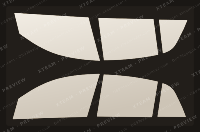 Volkswagen Bora — Volkswagen BORA - Window Film V 2014