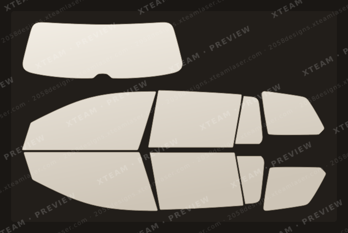 Volkswagen Golf — Volkswagen 골프 (Golf) - FOR (수입차)Window Film V 폭스바겐( ) 스포트 왜건 (Sport Wagon) 2015 2019