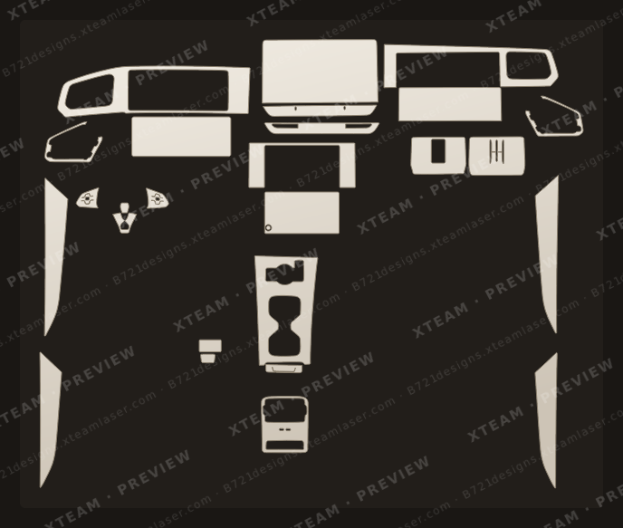 Volkswagen Tiguan — Volkswagen Tiguan - Car Interior V 2025