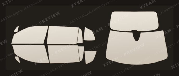 Volkswagen Tiguan — Volkswagen 티구안 (Tiguan) - FOR (수입차)Window Film V 폭스바겐( ) 기본형 2세대 (Base 2nd Generation) 2018 2023