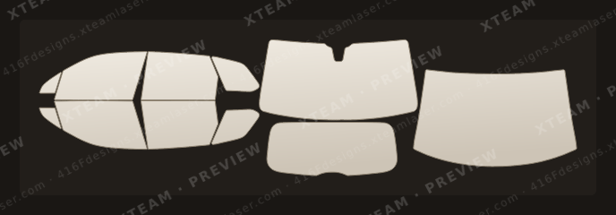 Volkswagen Touareg — Volkswagen Touareg - Window Film V 2025