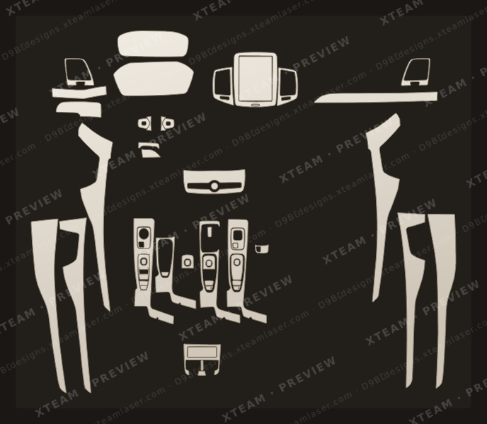 Volvo XC90 — Volvo XC90 - INTERIOR V 2023