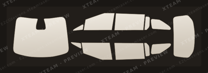 Xpeng X9 — Xpeng X9 - Window Film X 2024