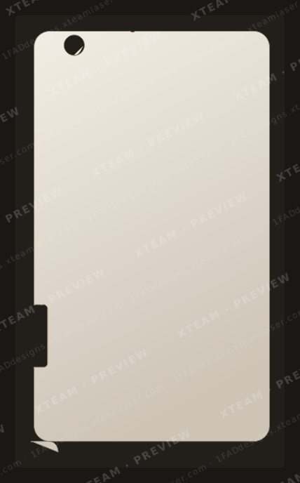 Zte-Tablet Trek 2 HD K88 — Zte-Tablet Trek 2 HD K88 - Back