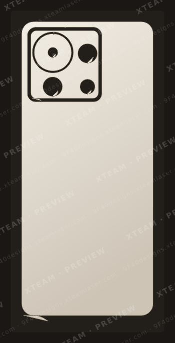 Zte Blade V50 Vita — Zte Blade V50 Vita - Back stickers 1